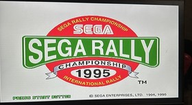 Sega Rally Championship Saturn Game Boxed with Manual Tested Working