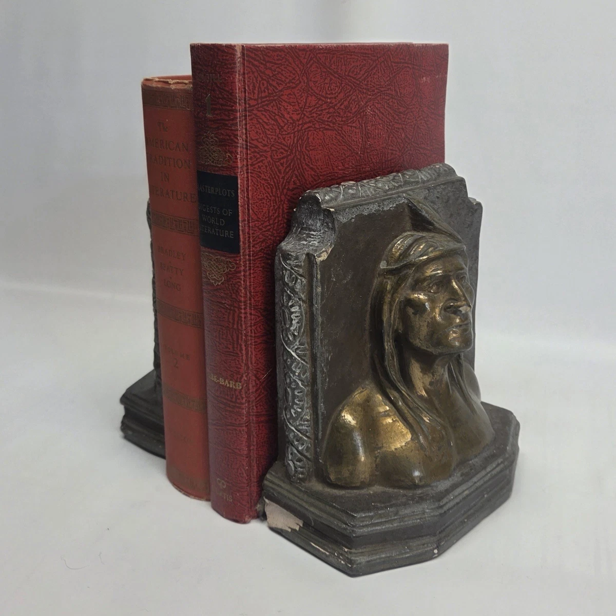 American Indian Bookends Indiana Collectible Book Ends for sale | eBay