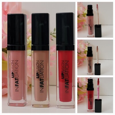 FUSION BEAUTY LIP FUSION INFATUATION LIQUID SHINE 0.19 fl oz PICK YOUR SHADE