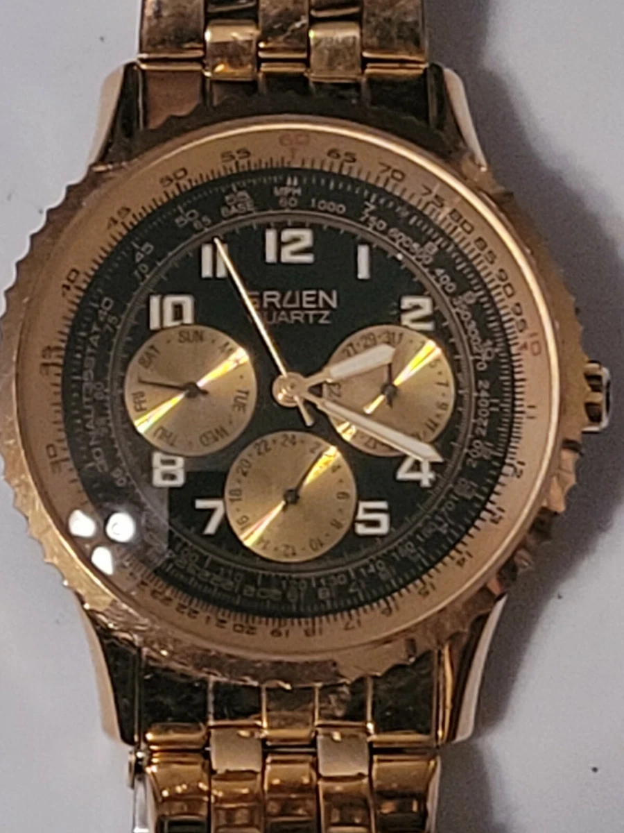 Mens gruen best sale watch