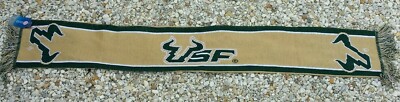 University of Southern Florida BULLS Scarf~Student Section Frat Dorm USF 