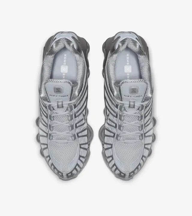 [極美品] NIKE SHOX TL PURE PLATINUM シルバー Nike WMNS Shox TL Pure Platinum Metallic Silver AR3566-003