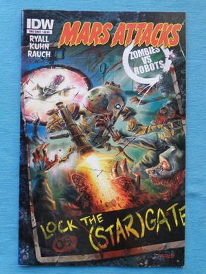 Mars Attacks Zombies vs. Robots #1 (IDW Publishing, 2013)