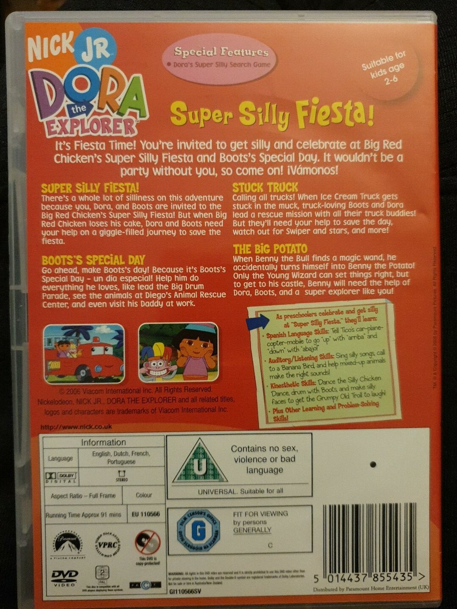 【中古】 Fiesta (DVD) Dora the Explorer | Super Silly Fiesta | DVD Region 2 (PAL) | eBay