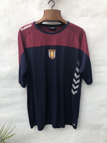 Aston Villa Training Shirt 2005-2006 Hummel Men’s 3XL Navy Football XXXL NEW