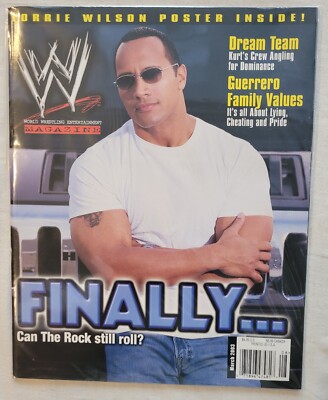 WWE Wrestling Magazines x3 (January-March 2003)