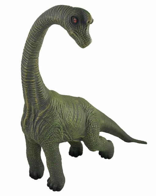Large 21" Soft Stuffed Rubber Dinosaur Diplodocus Details Jurassic Toy 54cm 
