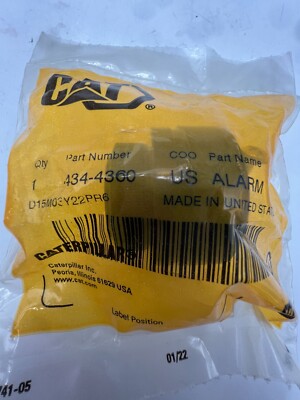 Genuine Caterpillar 434-4360 Alarm For ELECTRIC ROPE SHOVEL 7495 7495 HF