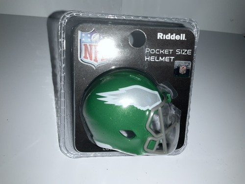 PHILADELPHIA EAGLES 2023 KELLY GREEN POCKET HELMET RIDDELL NEW SGA - Picture 3 of 4