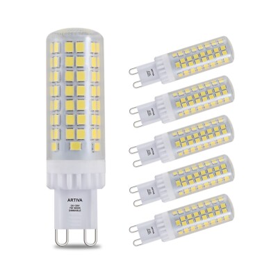 Artiva USA 7W G9 5000K Dimmable LED Light Bulb