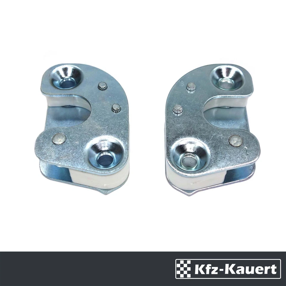 JP Fermeture de Coin Jeu Argent pour Serrure Porte Convient Porsche 911 964 - Photo 1/1