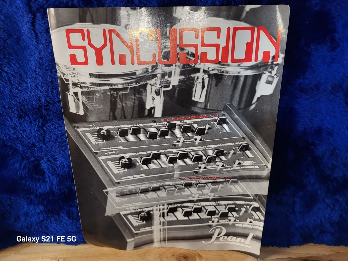 レア！70’s Pearl SYNCUSSION 電子パッド 8” その1 レア！70's Pearl SYNCUSSION 電子パッド 8” その1 Vintage 1979