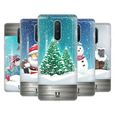HEAD CASE DESIGNS WEIHNACHTEN GLAS SOFT GEL HANDYHÜLLE FÜR GOOGLE ONEPLUS HANDYS