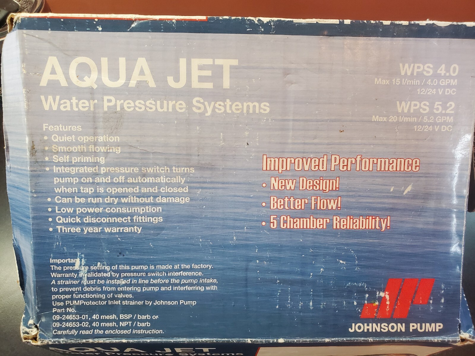 Spx Johnson Pump Aqua Jet Wps 2.9 24v Hidrofor 11 Lt Fiyatları ve Özellikleri