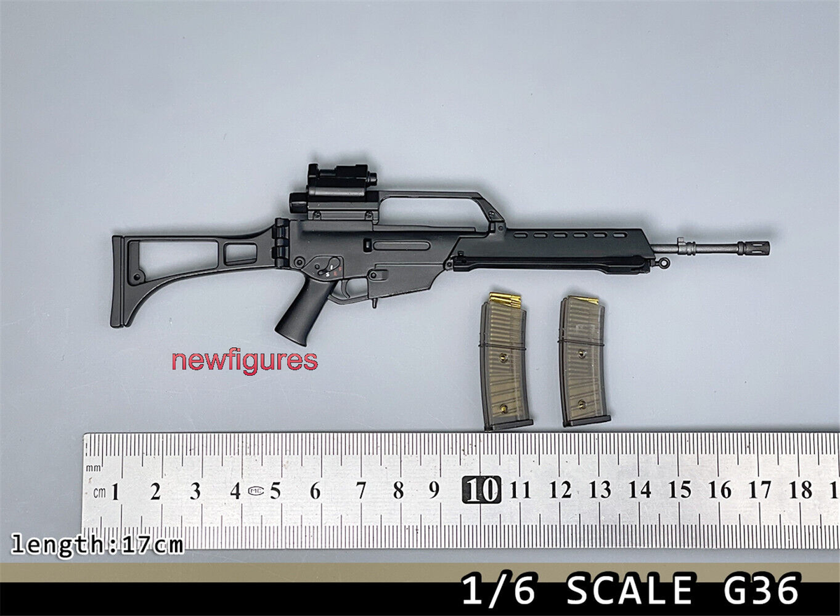 1:6 WWII G36 Gun Rifle Weapon Model Fit 12inch Male HT