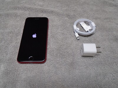 Apple iPhone SE 2nd Generation, 64gb, Red, Carrier Unlocked, Excellent!!!!