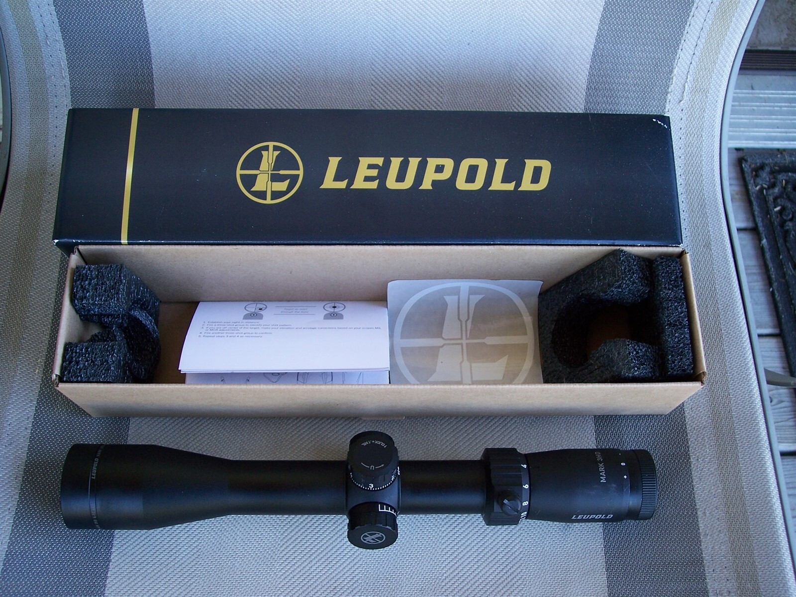 Leupold Mark 3HD Side Focus 4-12x40mm TMR 180669 MIB - Цахиур