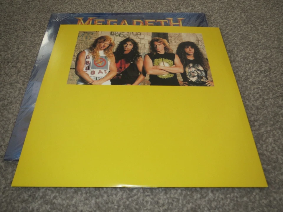 MEGADETH -RUST IN PEACE- AWESOME MEGA RARE USA REISSUE LP VINYL METALLICA NEW - Image 3 of 4