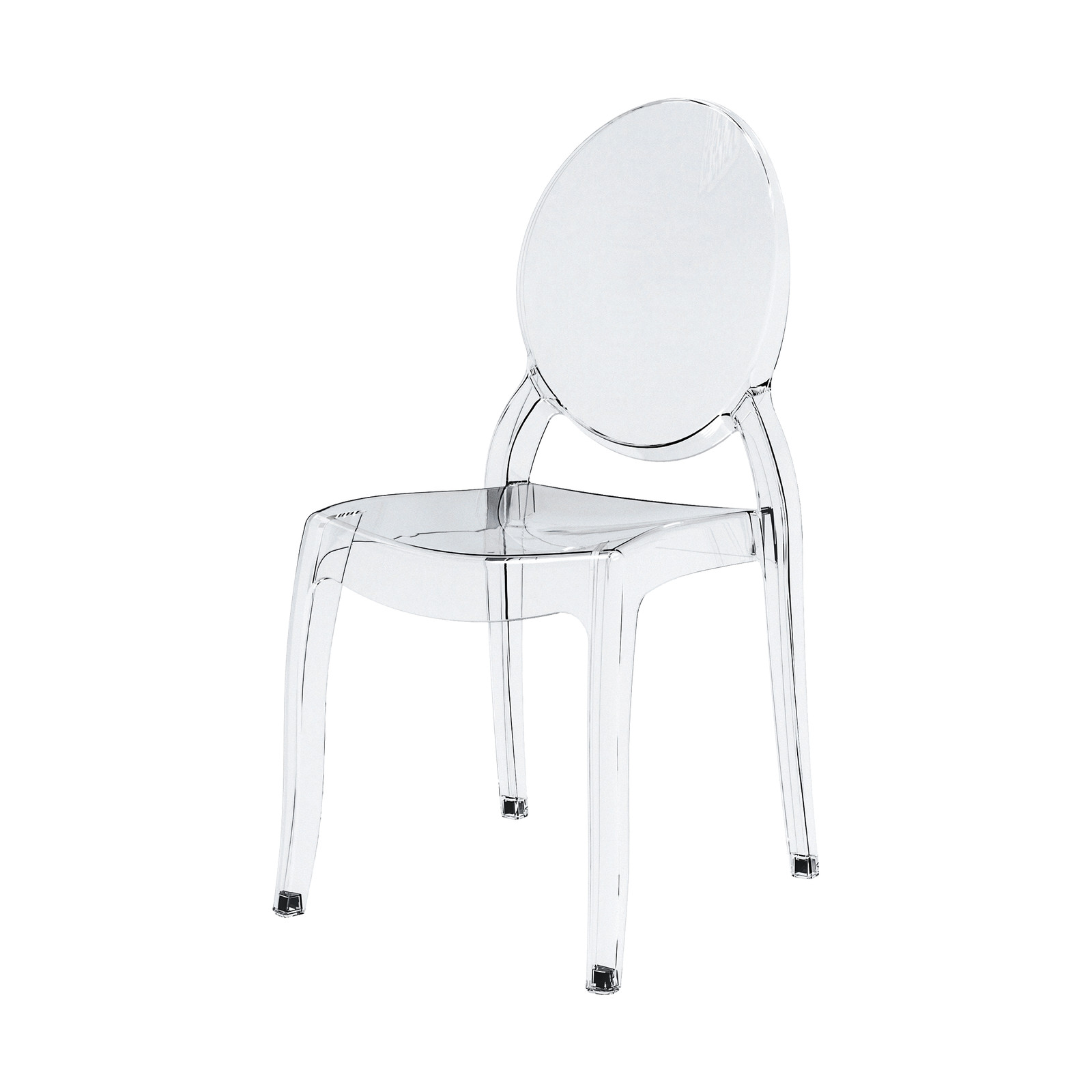 S, Stackable Acrylic Clear Chair For Events, Weddings