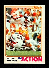 1982 Topps Football Card Set-Break #303 Walter Payton *IA* NM-MINT