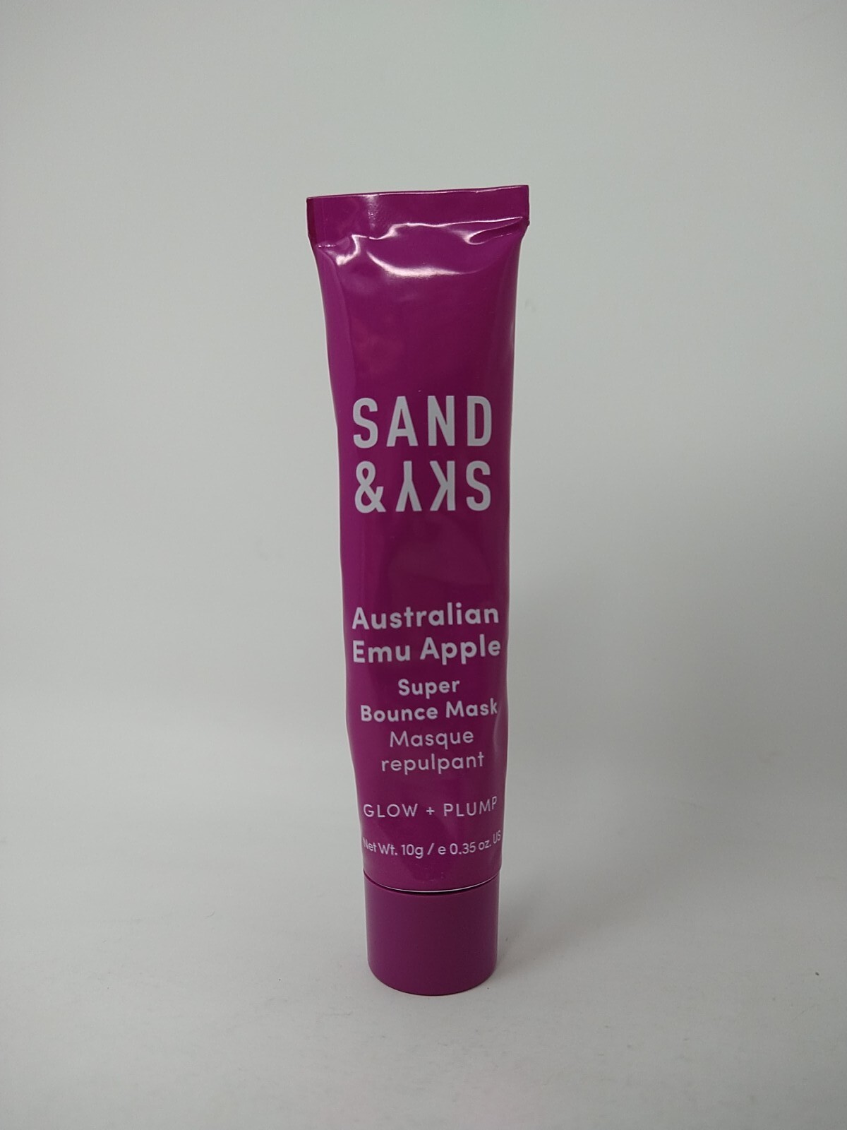 SAND & SKY Australian Emu Apple Super Bounce Mask Glow+Plump 10g New/Sealed