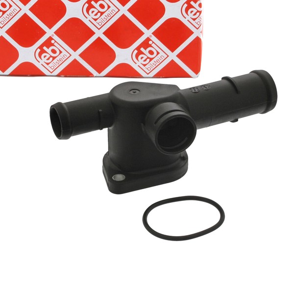 febi 48365 KüHlmittelflansch FüR VW Golf 5 6 Passat 3C Touran Audi A3 8P Seat-image