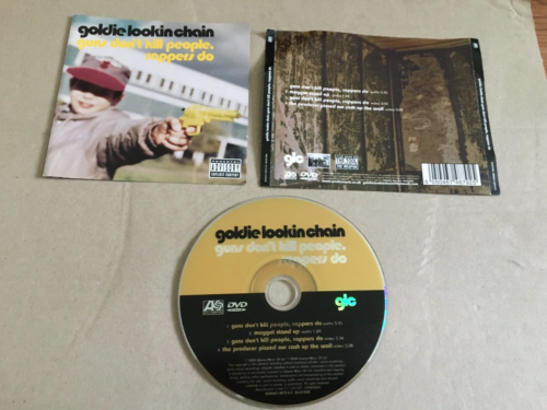 GOLDIE LOOKIN CHAIN GUNS DONT KILL PEOPLE NO CASE CD SINGLE free uk postage - Zdjęcie 1 z 1