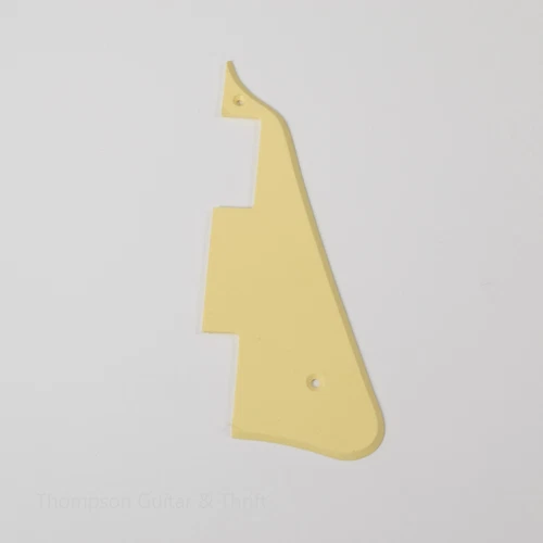 Cream LP Style Pickguard 1-Ply