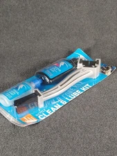 White Lightning BIKE CHAIN CLEAN & LUBE KIT with THE GRUNGE BRUSH Bicycle Care