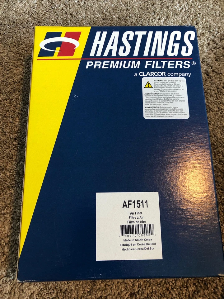 Hastings AF1511 2011-12 se adapta a Hyundai Elantra con motor Fi de 4-1797cc (1,8 l) Foto 2 de 3