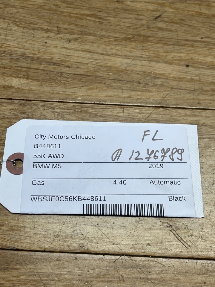 2016-2020 BMW M5 F90 G30 Left Adaptive LED Headlight Lamp Assembly OEM *NOTE* - Image 2 of 4