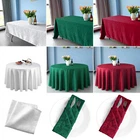 Christmas Green Red Table Cover Cloth Damask Xmas Party Home Hotel Tablecloth
