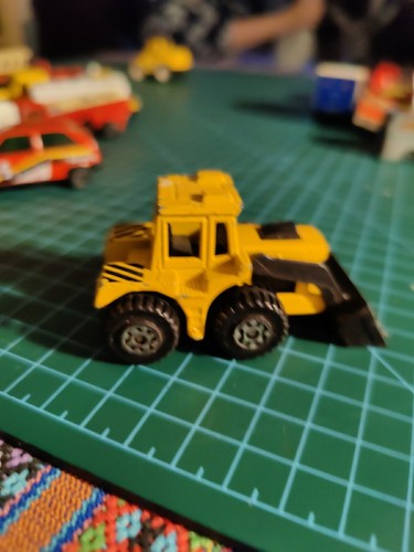 Matchbox Tractor Shovel Bullzdozer No 29 Yellow Vintage Collectible Toy Truck - Picture 5 of 10