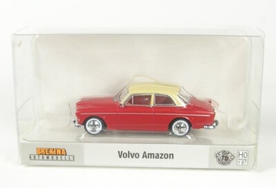 Volvo Amazon 2-türig (dunkelrot/beige) 1:87 Brekina