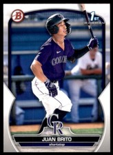 2023 Bowman #BP-77 Juan Brito 1st Bowman