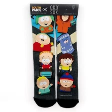 Odd Sox South Park Crew Socks Mens Womens Cartman Towelie Butters Kenny Timmy
