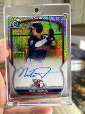 2023 Bowman Chrome Mega Box Mojo Auto Nate Furman