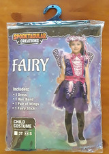 Spooktacular Creations FAIRY Childs Costume Small 25-26 Waist Halloween Dress Up