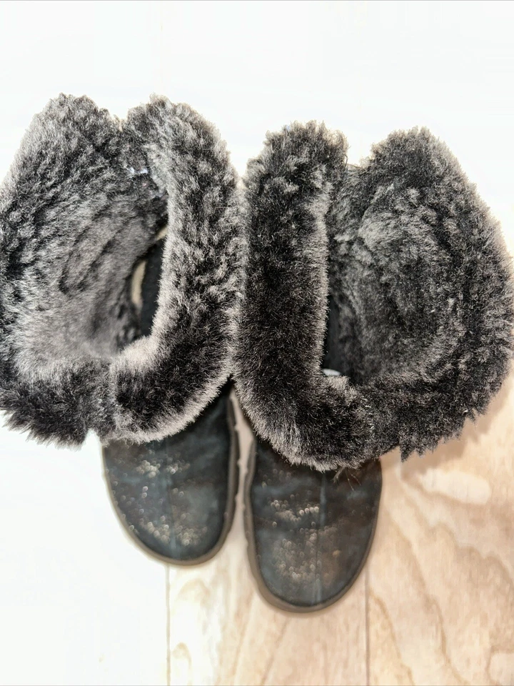 Pom d'api Shearling Winter Boots Size 30, US 13. - Image 2 of 4