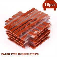 10 Piece Car and Motorcycle Tire Repair Kit Durable Rubber Seals Easy to Carry