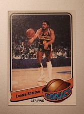 1979 Topps #83 Lonnie Shelton Seattle SuperSonics