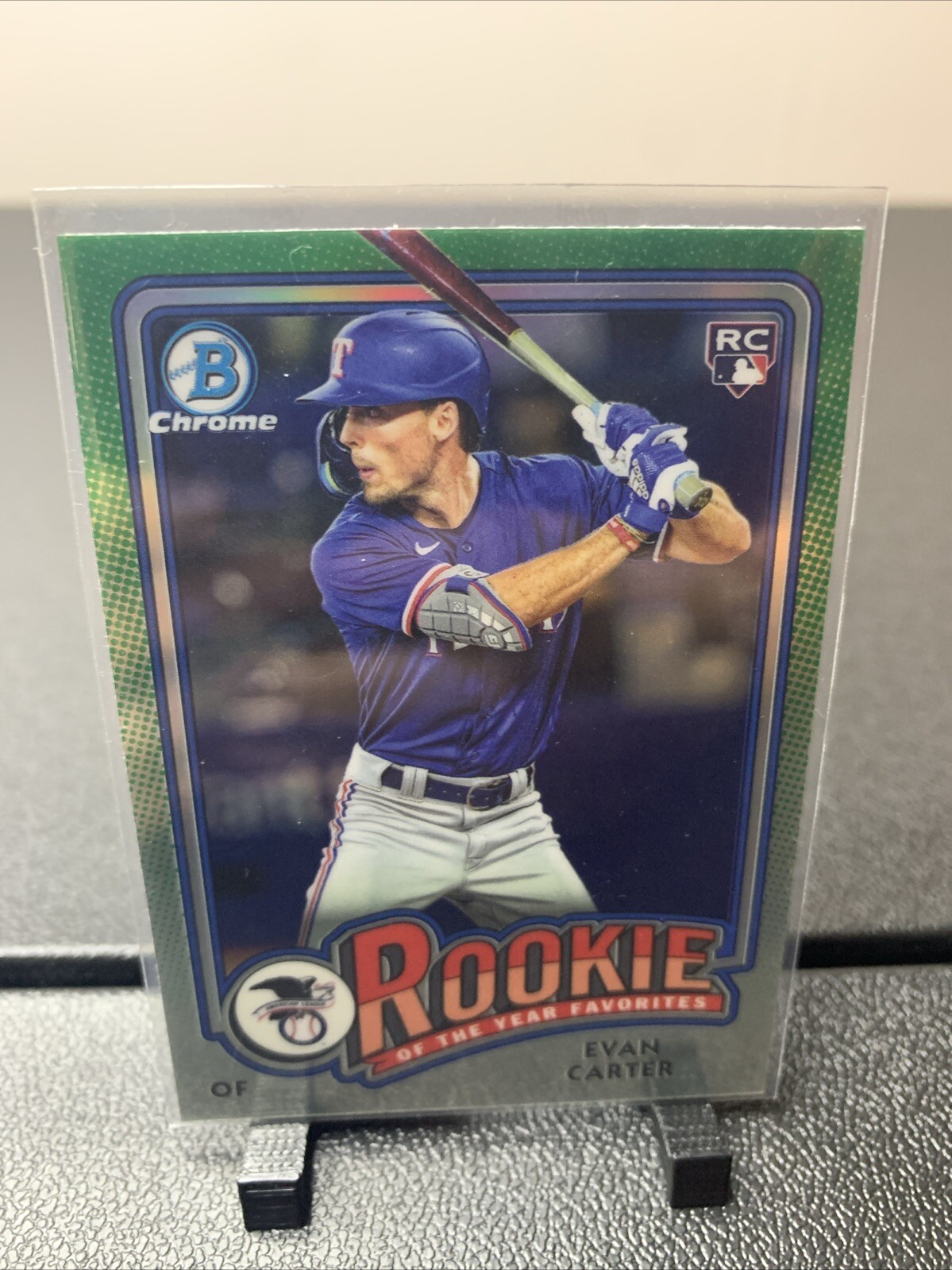 2024 Bowman - Rookie of the Year Favorites #ROY-12 Evan Carter (RC)