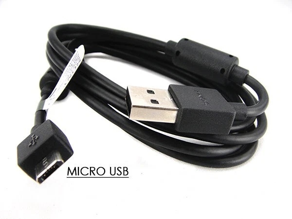 Cable de datos de carga micro USB original Sony EC802 para Xperia Play Foto 2 de 3