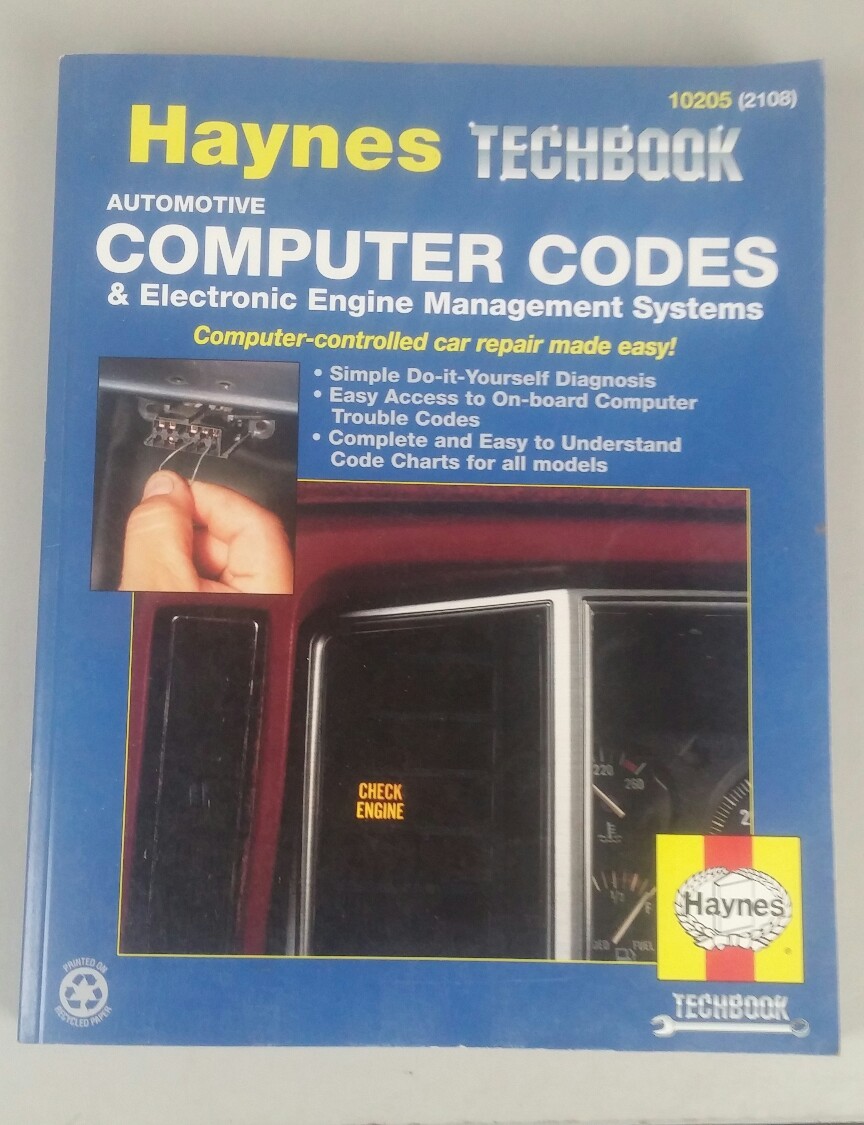 Haynes 10205 Technical Manual Automotive Computer Codes; English; Paper ...