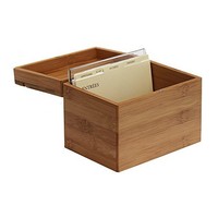 Oceanstar Bamboo Recipe Box With Divider, Natural, New, Free Shipping on sale Oceanstar Bamboo Recipe Box With Divider, Natural, New, Free Shipping on sale