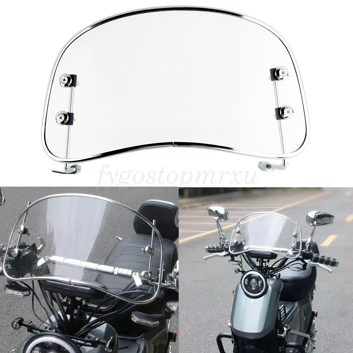 Universal bike windshield deals