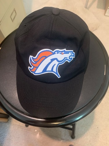 Denver Broncos Cloth Simple Cool Baseball Cap Schwarz Mütze