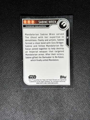 2023 Topps Chrome Star Wars - Base Cards #1–100 - U-Pick - Complete Your Set - Picture 81 of 243