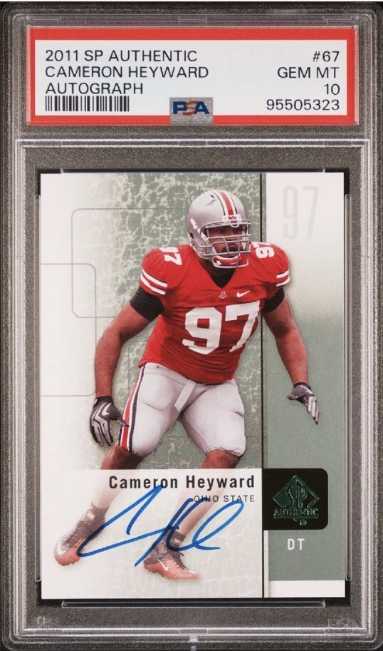 Cameron Heyward SP Authentic #67 Autograph