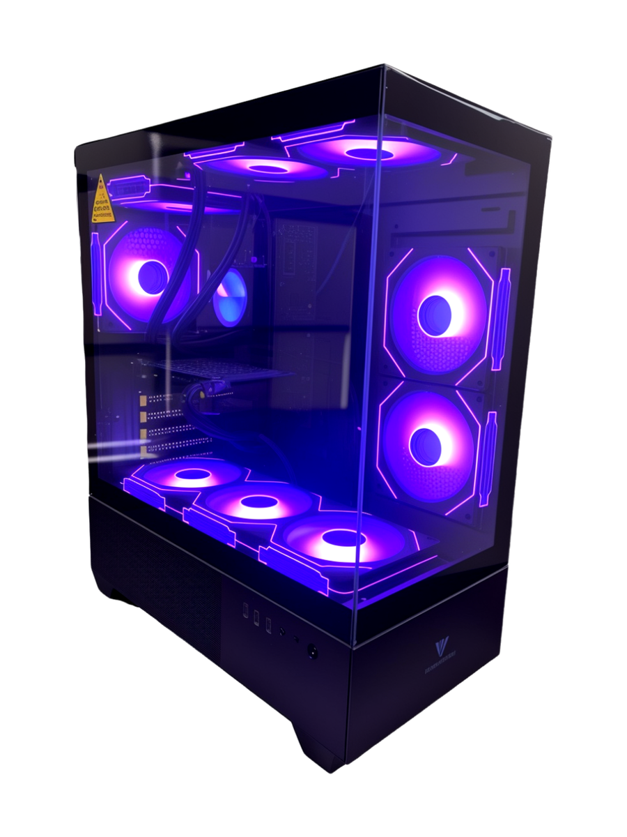 Liquid Cooled Custom Gaming PC i7-9700K RTX4060 32GB RAM 1TB SSD